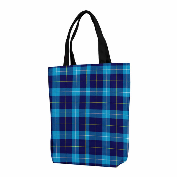 Scottish McKerrell Clan Tartan Canvas Bag With Shoulder Strap Tartan Plaid 1