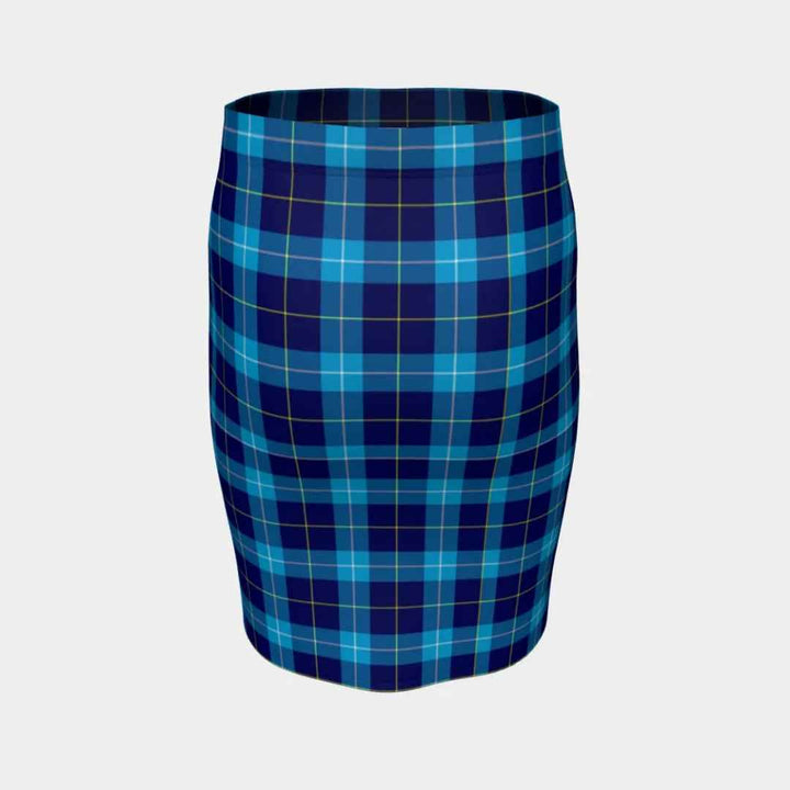 Scottish McKerrell Clan Tartan Fitted Skirt Tartan Plaid 4