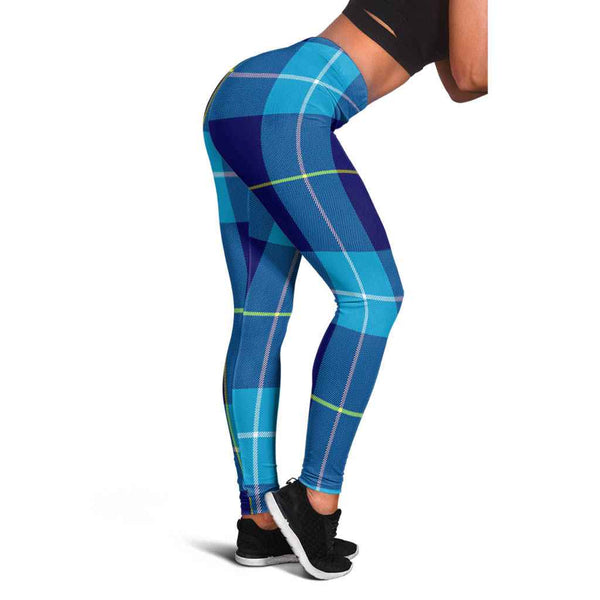 Scottish McKerrell Clan Tartan Women Leggings Tartan Plaid 1