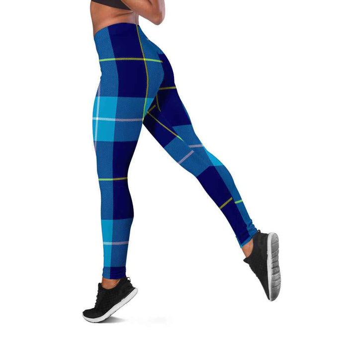 Scottish McKerrell Clan Tartan Women Leggings Tartan Plaid 2