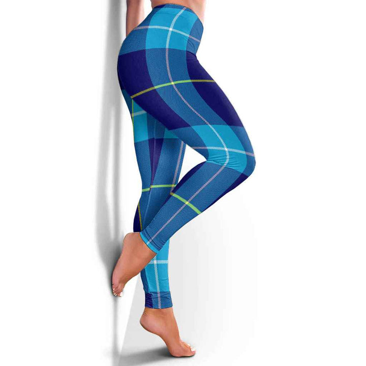 Scottish McKerrell Clan Tartan Women Leggings Tartan Plaid 4