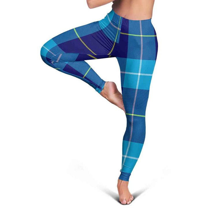 Scottish McKerrell Clan Tartan Women Leggings Tartan Plaid 5