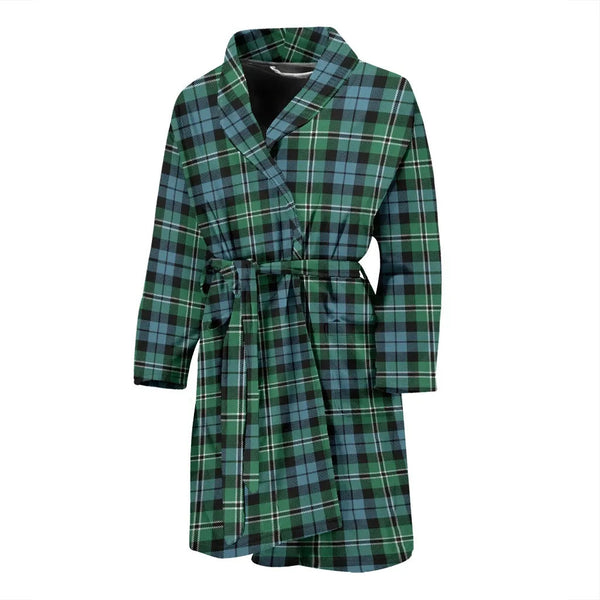 Scottish Melville Clan Tartan Bathrobe 2