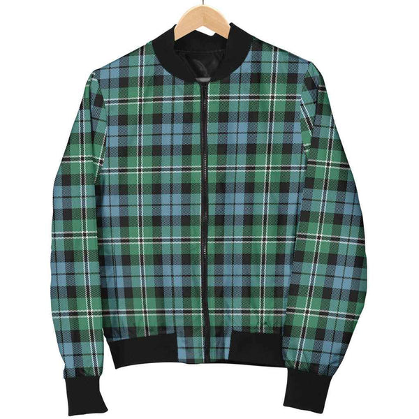 Scottish Melville Clan Tartan Bomber Jacket Tartan Plaid 1