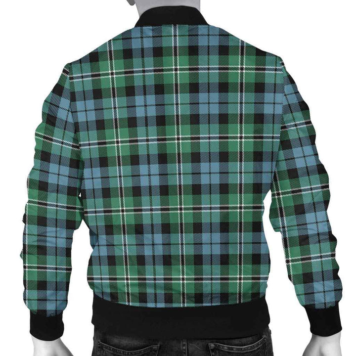 Scottish Melville Clan Tartan Bomber Jacket Tartan Plaid 3