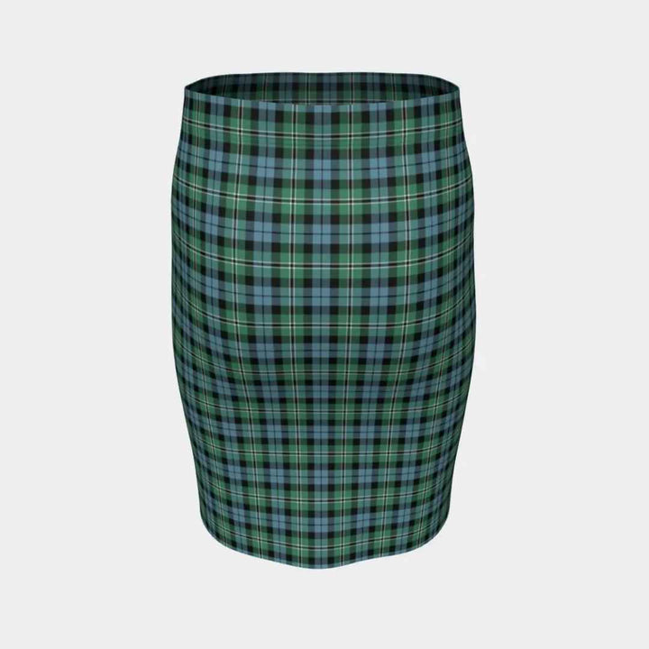Scottish Melville Clan Tartan Fitted Skirt Tartan Plaid 4