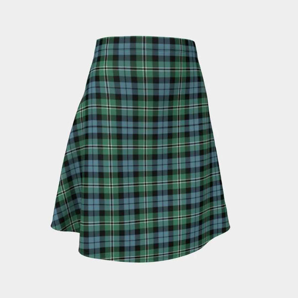 Scottish Melville Clan Tartan Flare Skirt Tartan Plaid 1