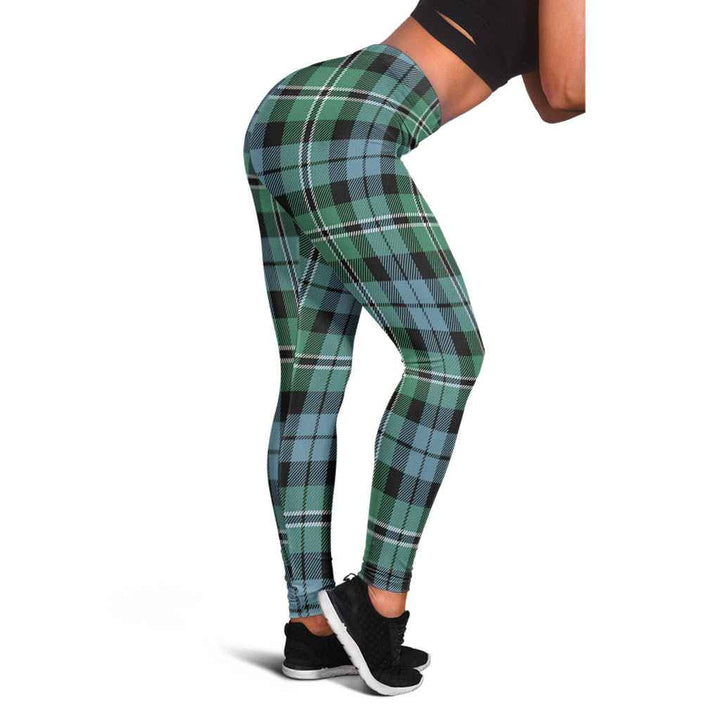 Scottish Melville Clan Tartan Women Leggings Tartan Plaid 1