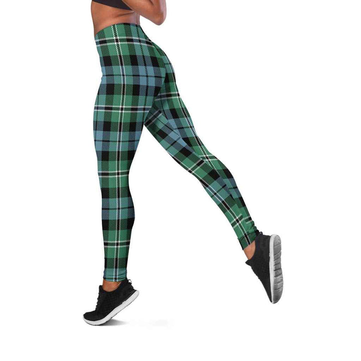 Scottish Melville Clan Tartan Women Leggings Tartan Plaid 2