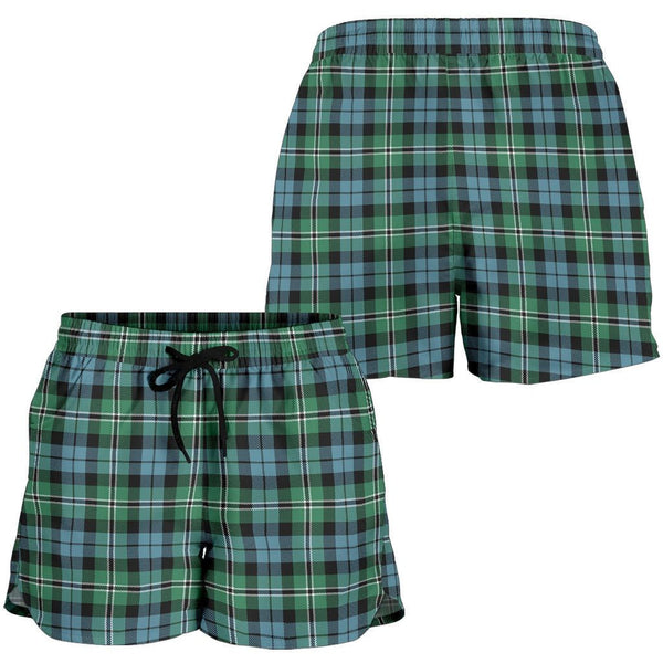 Scottish Melville Clan Tartan Women Shorts