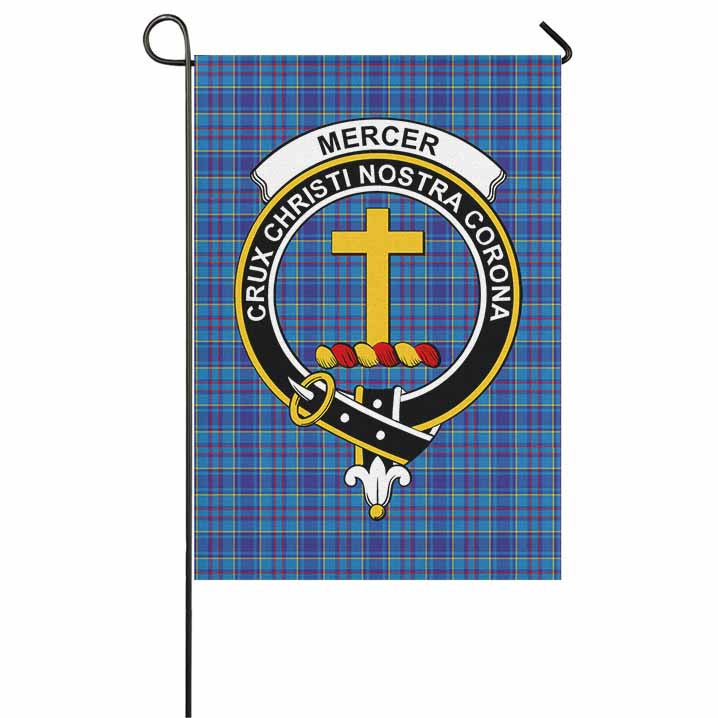 Scottish Mercer Clan Crest Tartan Garden Flag Tartan Plaid 1