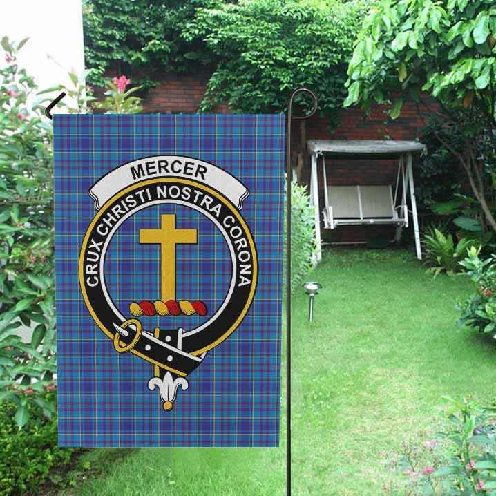 Scottish Mercer Clan Crest Tartan Garden Flag Tartan Plaid 2