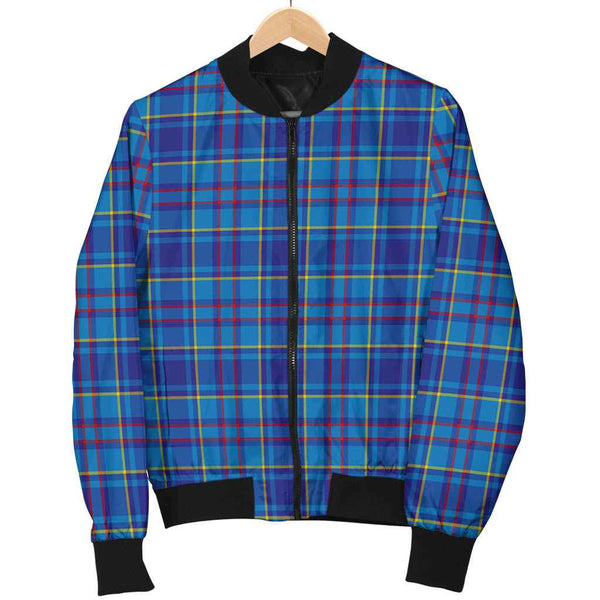 Scottish Mercer Modern Clan Tartan Bomber Jacket Tartan Plaid 1