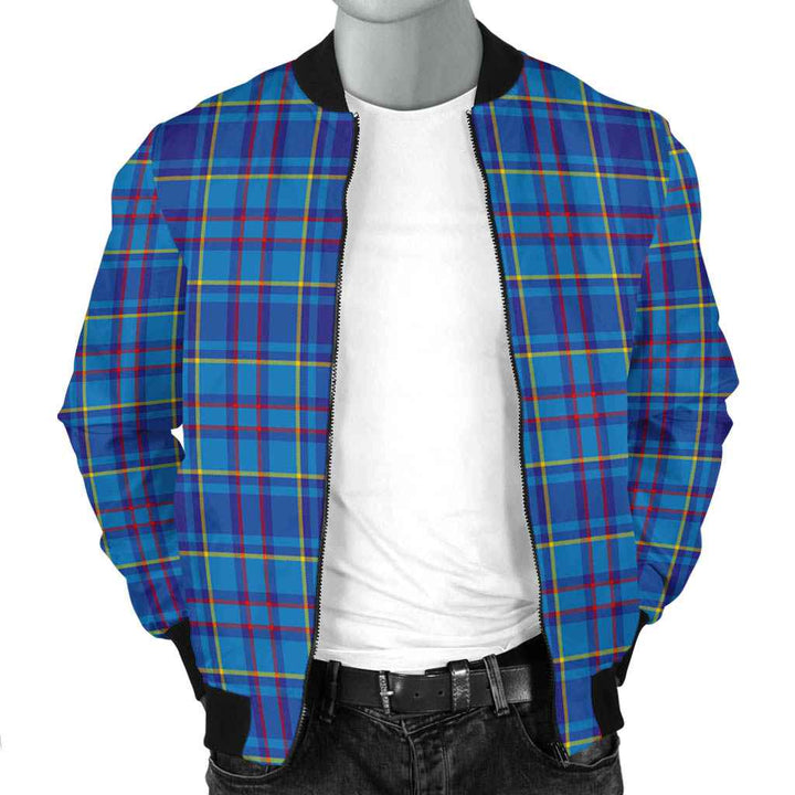 Scottish Mercer Modern Clan Tartan Bomber Jacket Tartan Plaid 2