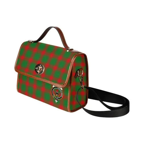 Scottish Middleton Clan Crest Tartan Waterproof Canvas Bag Tartan Plaid 4