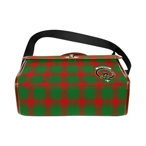 Scottish Middleton Clan Crest Tartan Waterproof Canvas Bag Tartan Plaid 5