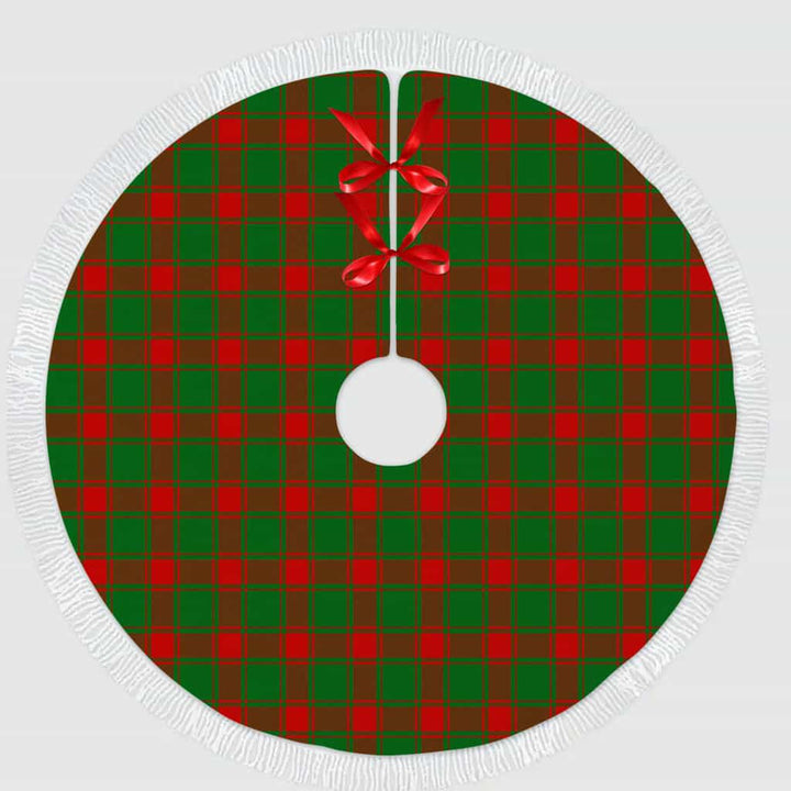Scottish Middleton Modern Clan Tartan Christmas Tree Skirt Tassels 1 Tartan Plaid