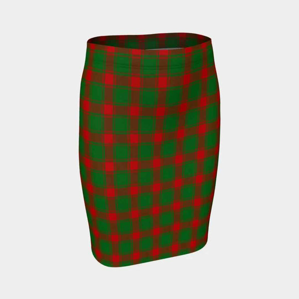 Scottish Middleton Modern Clan Tartan Fitted Skirt Tartan Plaid 1