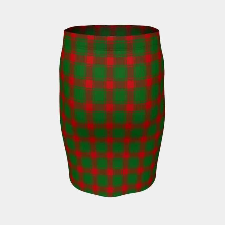 Scottish Middleton Modern Clan Tartan Fitted Skirt Tartan Plaid 4