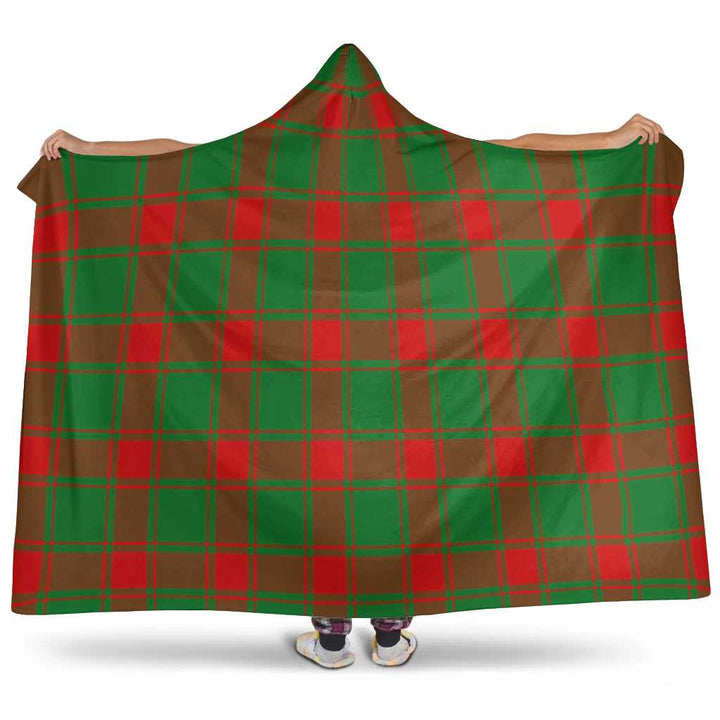 Scottish Middleton Modern Clan Tartan Hooded Blanket Tartan Plaid 1