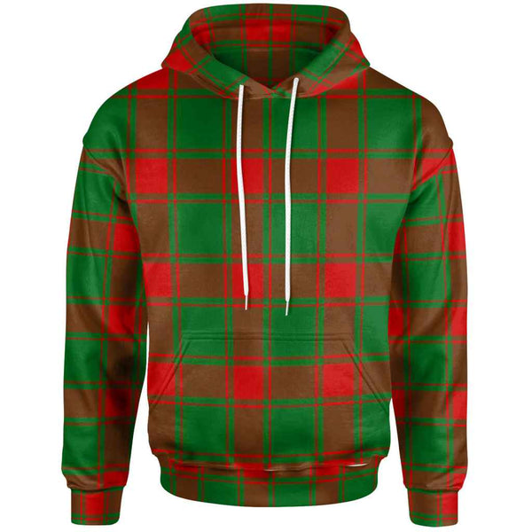 Scottish Middleton Modern Clan Tartan Hoodie Front Side Tartan Plaid