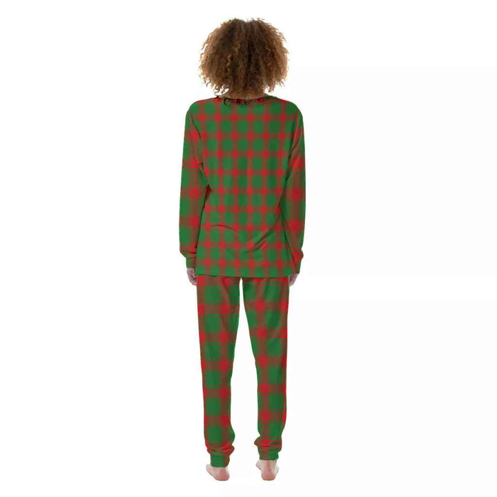 Scottish Middleton Modern Clan Tartan Pajama Set Women Back Side Tartan Plaid
