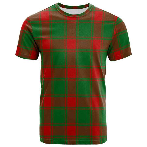 Scottish Middleton Modern Clan Tartan T-Shirt Front Side Tartan Plaid