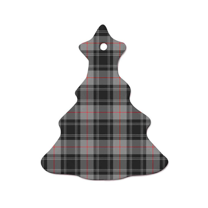 Scottish Moffat Modern Clan Tartan Ceramic Ornament  Tree Shape Tartan Plaid