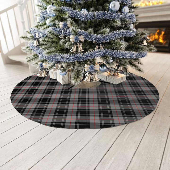 Scottish Moffat Modern Clan Tartan Christmas Tree Skirt No Tassels 3 Tartan Plaid