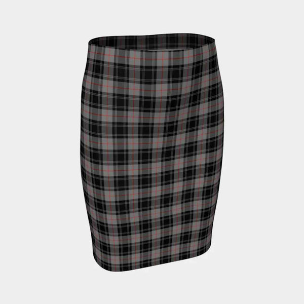 Scottish Moffat Modern Clan Tartan Fitted Skirt Tartan Plaid 1