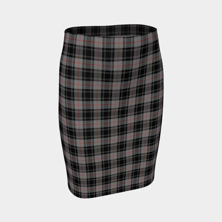 Scottish Moffat Modern Clan Tartan Fitted Skirt Tartan Plaid 1
