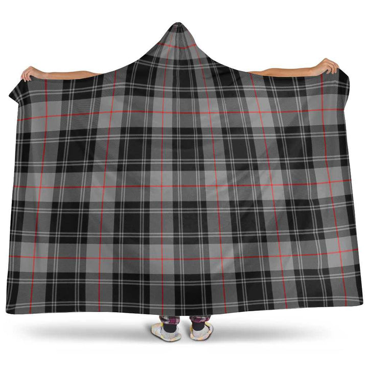 Scottish Moffat Modern Clan Tartan Hooded Blanket Tartan Plaid 1