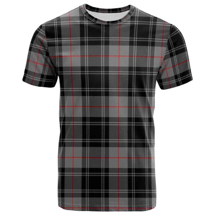 Scottish Moffat Modern Clan Tartan T-Shirt Front Side Tartan Plaid