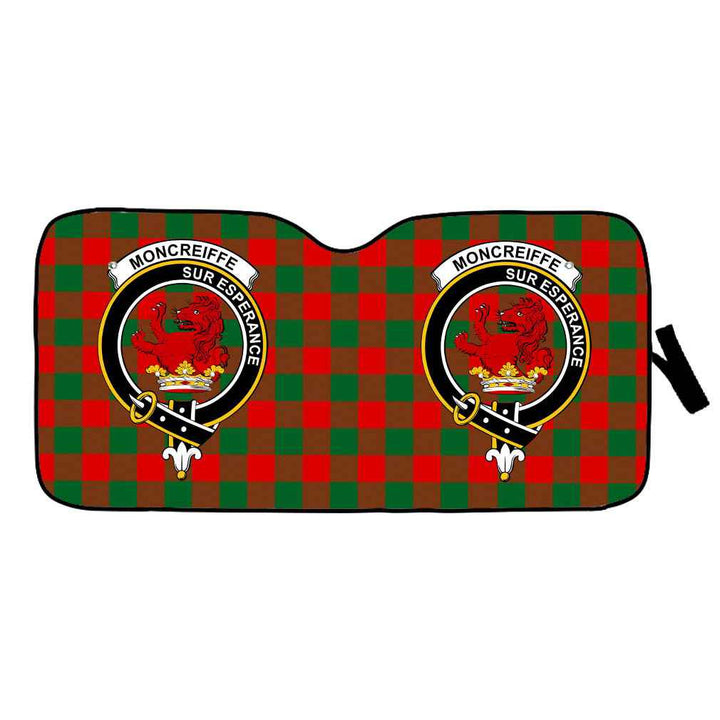 Scottish Moncrieffe Clan Crest Tartan Car Windshield Sun Shade Tartan Plaid 1