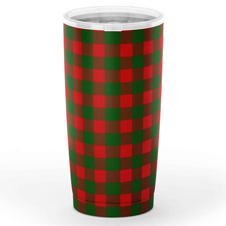 Scottish Moncrieffe Clan Crest Tartan Insulated Tumbler Tartan Plaid 2