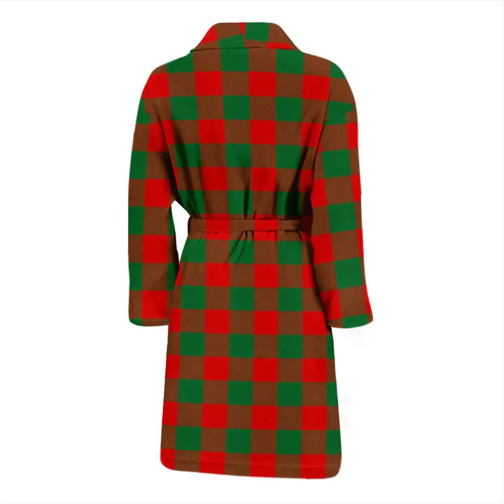 Scottish Moncrieffe Clan Tartan Bathrobe 2