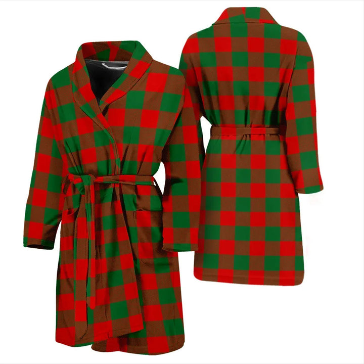 Scottish Moncrieffe Clan Tartan Bathrobe 3