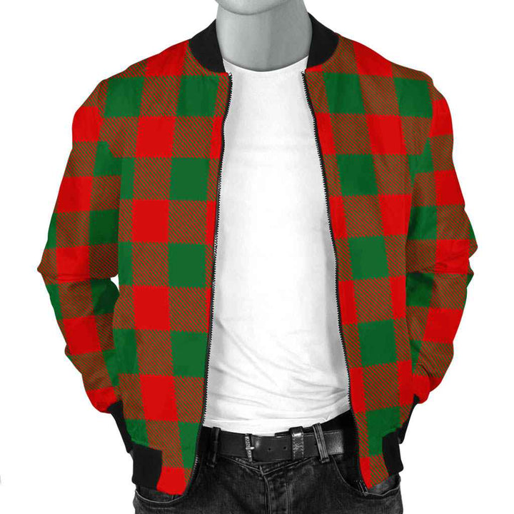 Scottish Moncrieffe Clan Tartan Bomber Jacket Tartan Plaid 2