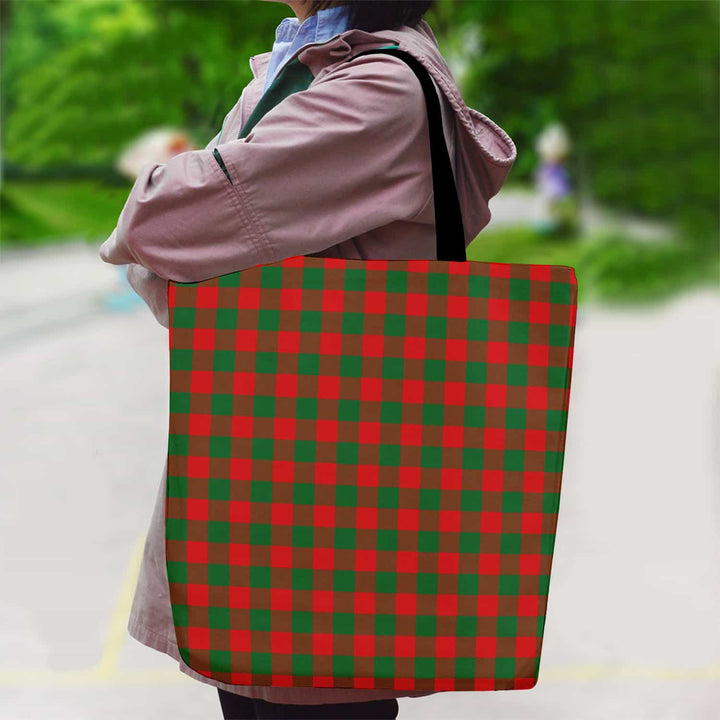 Scottish Moncrieffe Clan Tartan Canvas Bag With Shoulder Strap Tartan Plaid 2