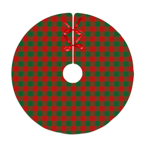 Scottish Moncrieffe Clan Tartan Christmas Tree Skirt No Tassels 1 Tartan Plaid