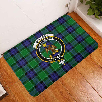 Scottish Monteith Clan Crest Tartan Door Mat Tartan Plaid 3