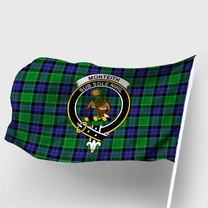Scottish Monteith Clan Crest Tartan Flag Parade Tartan Plaid 2