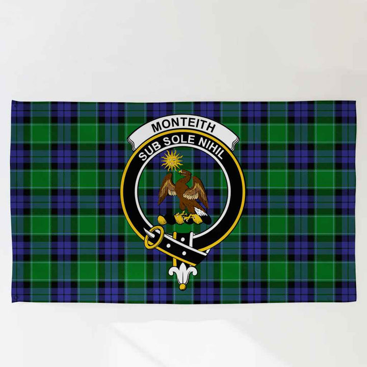 Scottish Monteith Clan Crest Tartan Flag Parade Tartan Plaid 3