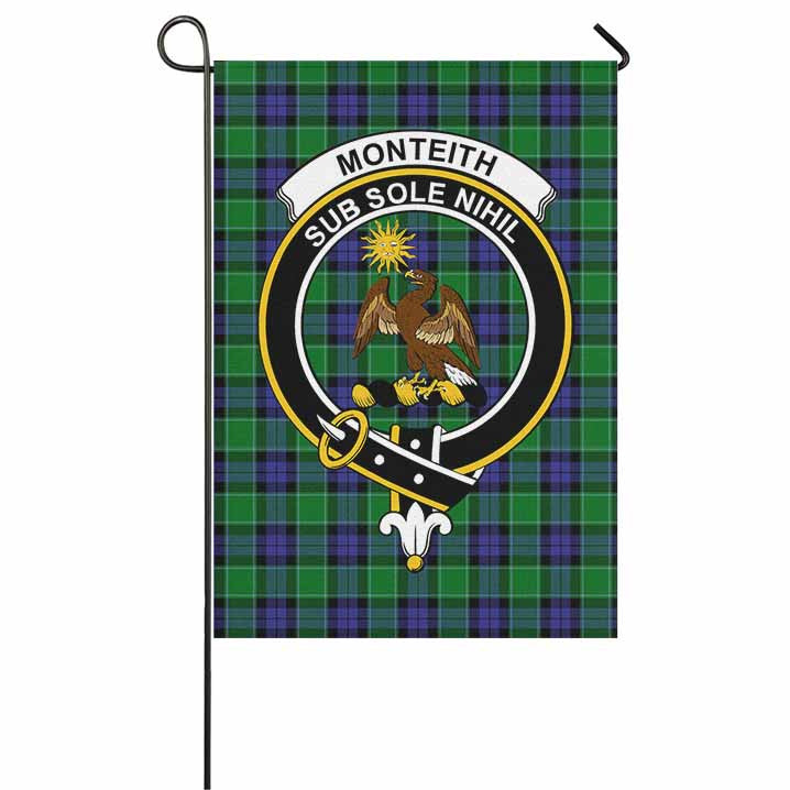 Scottish Monteith Clan Crest Tartan Garden Flag Tartan Plaid 1