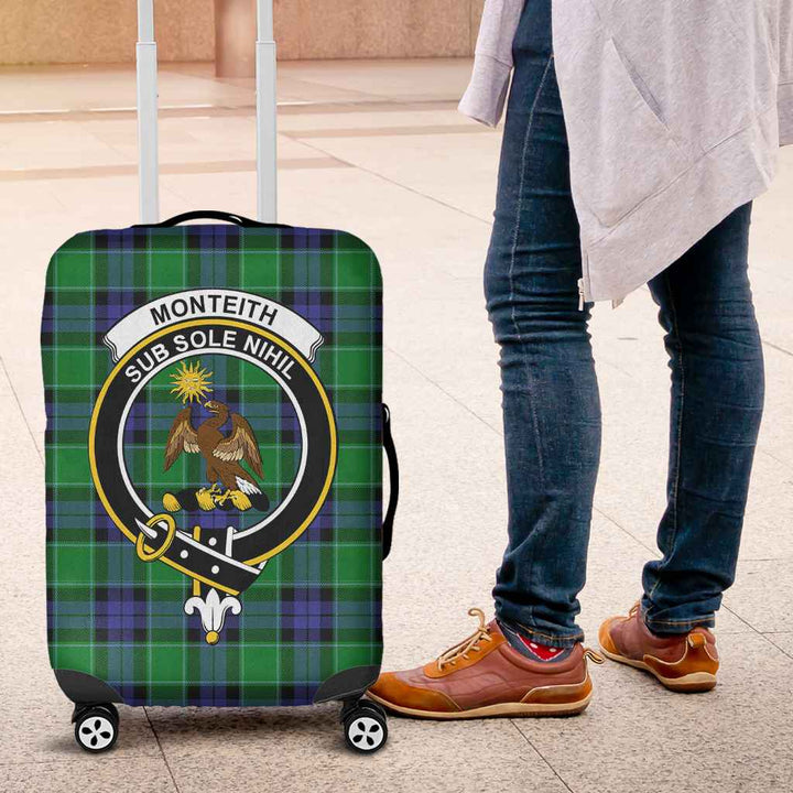 Scottish Monteith Clan Crest Tartan Luggage Cover Tartan Plaid 4