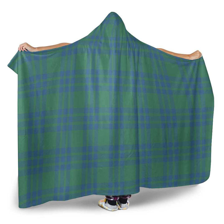 Scottish Montgomery Ancient Clan Tartan Hooded Blanket Tartan Plaid 2