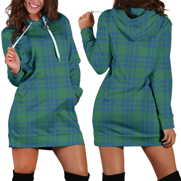 Scottish Montgomery Ancient Clan Tartan Hoodie Dress