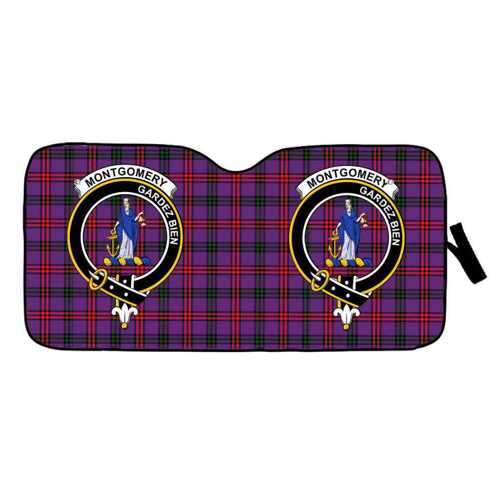 Scottish Montgomery Clan Crest Tartan Car Windshield Sun Shade Tartan Plaid 1
