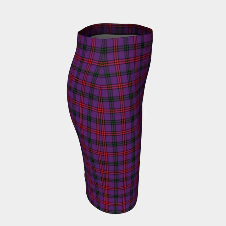 Scottish Montgomery Modern Clan Tartan Fitted Skirt Tartan Plaid 3