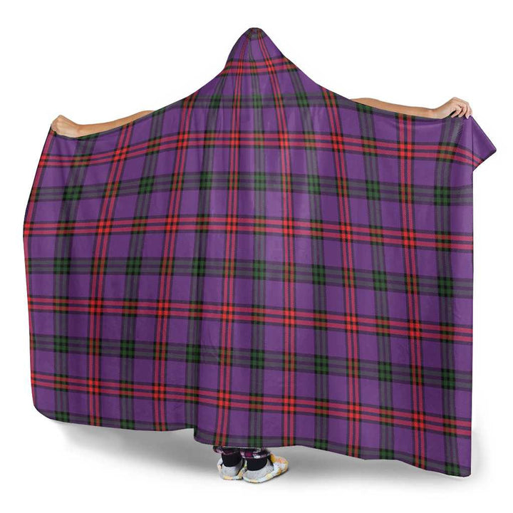 Scottish Montgomery Modern Clan Tartan Hooded Blanket Tartan Plaid 3